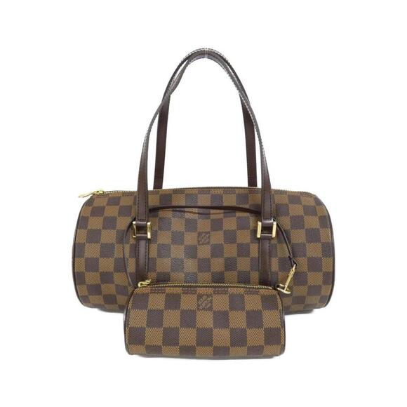 LOUIS VUITTON Brown Damier Papillon 30 Pouch - Picture 1 of 8